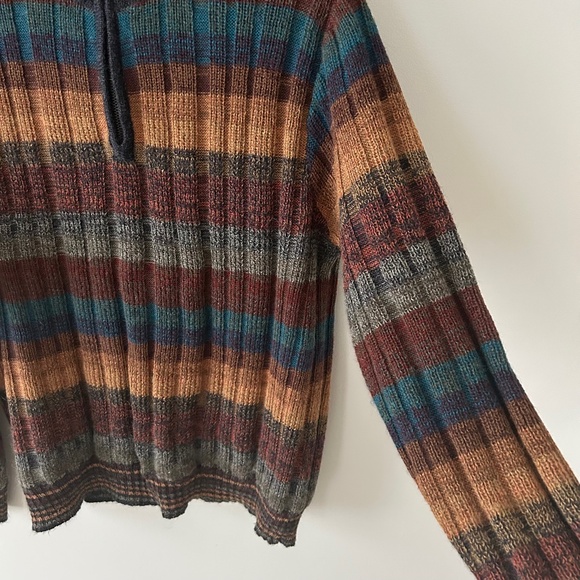 Novica Handmade 100% Alpaca Quarter Zip Sweater - Picture 8 of 16